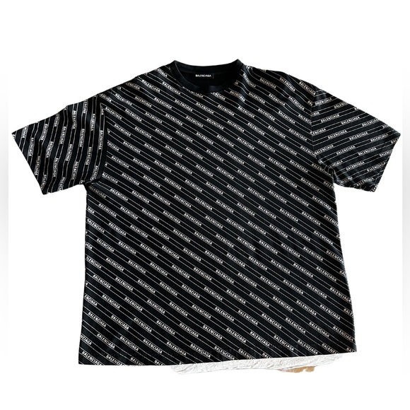 Balenciaga printed T-shirt